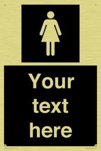 Custom information: black panel female